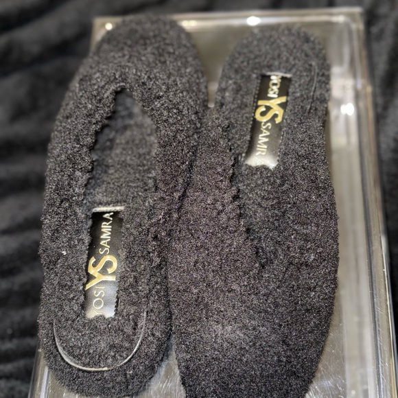 Yosi Samra Black Flats for Effortless Elegance - Picture 6 of 11